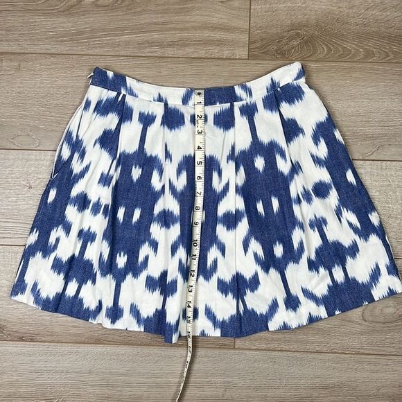 Vineyard Vines Blue and White Mini Skirt Size 00 - Picture 7 of 7
